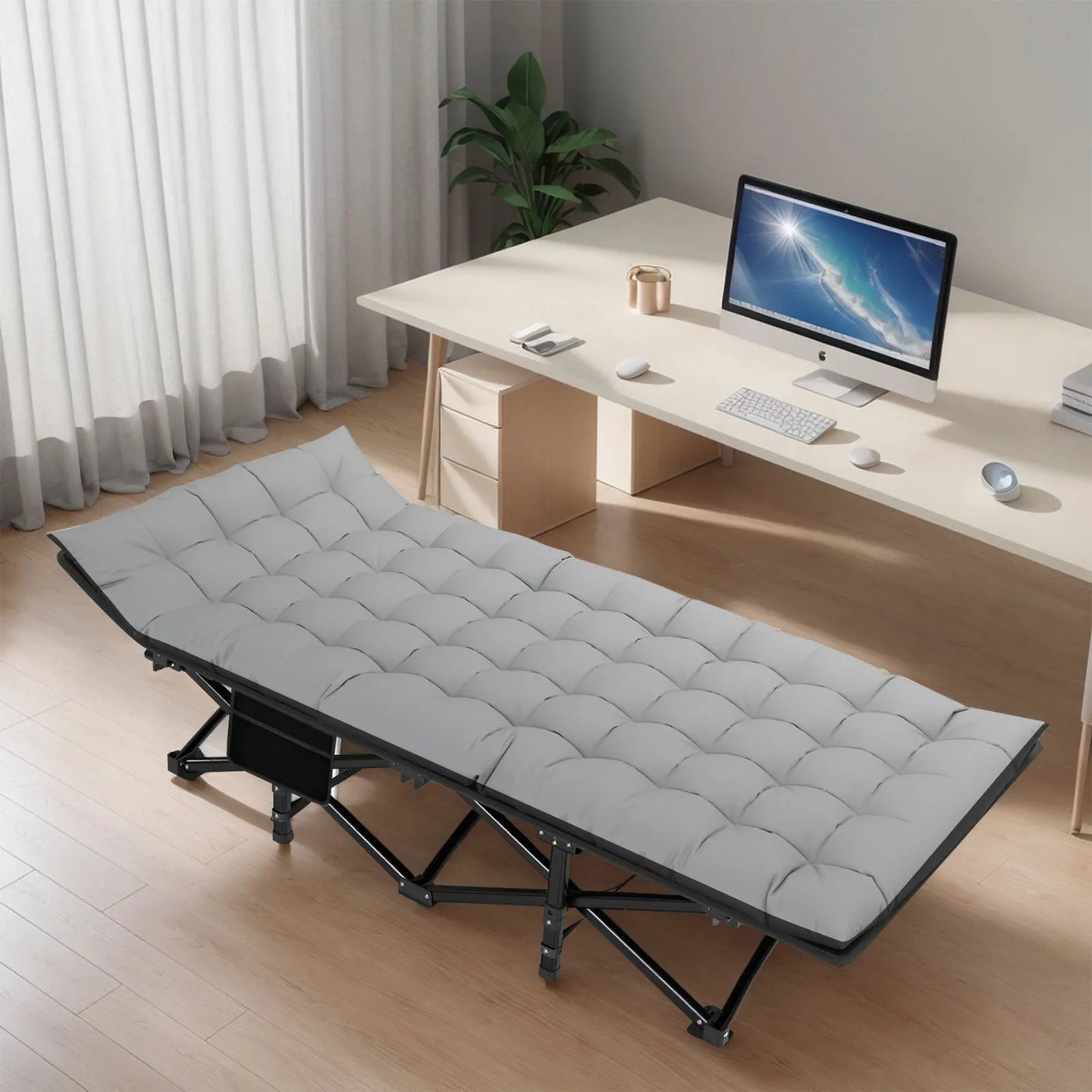 Heavy-Duty Portable Camping Cot